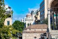 Athens, Greece. Buildings and church rooftops at Monastiraki Royalty Free Stock Photo