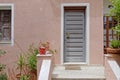 Athens Greece, contemporary elegant house entrance