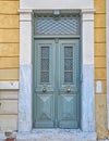 Athens Greece, elegant house door