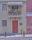 Athens Greece, elegant house in Plaka old neighborhood
