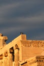 Athens, Greece - Erechtheum detail Royalty Free Stock Photo