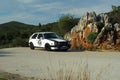 VOLKSWAGEN GOLF - 1989 - ATHENS, GREECE Royalty Free Stock Photo