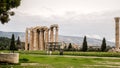 Temple of Olympian Zeus Royalty Free Stock Photo