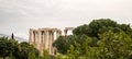 Temple of Olympian Zeus Royalty Free Stock Photo