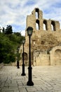 Athens, Greece - Herodus Atticus Theatre Royalty Free Stock Photo