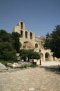 Athens, Greece - Herodus Atticus Theatre Royalty Free Stock Photo