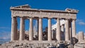 ATHENS, GREECE - JANUARY 20, 2017: The Parthenon in the Acropolis of Athens