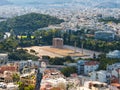 Columns from the Colossal temple of Olympian Zeus in Athens