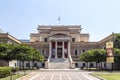 Exterior view of the old Greek Parliament House in Athens Royalty Free Stock Photo