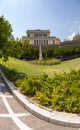 Exterior view of the old Greek Parliament House in Athens Royalty Free Stock Photo