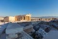 Athens, Greece - July 26, 2021: Panathenaic Stadium  or Kallimarmaro it is the only stadium in the world built entirely of marble Royalty Free Stock Photo