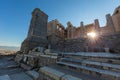 Athens, Greece - July 26, 2021: Panathenaic Stadium  or Kallimarmaro it is the only stadium in the world built entirely of marble Royalty Free Stock Photo