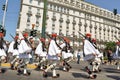 Parade changing of the guard in Athens.