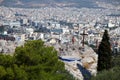 Areopagus -Mars Hill- behind Athens City