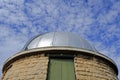 Athens Greece, the national observatory classical building dome Royalty Free Stock Photo