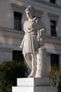 Marble statue of Pericles in Athens, Greece