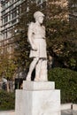 Marble statue of Pericles in Athens, Greece