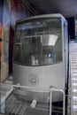 AThens, Greece - November 30 2019: Funicular on Lycabettus hill in Athens Royalty Free Stock Photo
