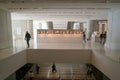 Athens, Greece - November 15, 2017: Interior View of the New Acropolis Museum in Athens. Designed by the Swiss-French