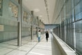 Athens, Greece - November 15, 2017: Interior View of the New Acropolis Museum in Athens. Designed by the Swiss-French Royalty Free Stock Photo