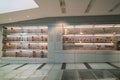 Athens, Greece - November 15, 2017: Interior View of the New Acropolis Museum in Athens. Designed by the Swiss-French Royalty Free Stock Photo