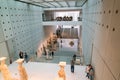 Athens, Greece - November 15, 2017: Interior View of the New Acropolis Museum in Athens. Designed by the Swiss-French Royalty Free Stock Photo