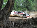 Rally car Skoda Fabia R5 - Greece