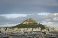 View on Lycabettus Hill in Athens, Greece