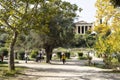The ancient Agora in Athens, Greece