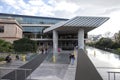 ATHENS, GREECE -October 16,2018:The new Acropolis museum opened to the public on June 21, 2009, exhibits the findings of the of Royalty Free Stock Photo