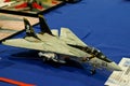 Plastic model Grumman F14A Tomcat airplane - Athens, Greece