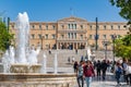 Athens, Greece - 27.04.2019: Official residence of the President of the Hellenic Republic Royalty Free Stock Photo