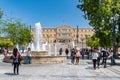 Athens, Greece - 27.04.2019: Official residence of the President of the Hellenic Republic Royalty Free Stock Photo