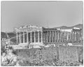 Athens Greece, Parthenon ancient temple on acropolis hill Royalty Free Stock Photo