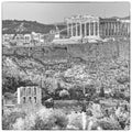 Athens Greece, Parthenon ancient temple on acropolis hill Royalty Free Stock Photo