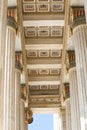 magnificent columns of Ionic style, and elements of neoclassical architecture