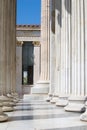 magnificent columns of Ionic style, and elements of neoclassical architecture