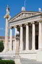 magnificent columns of Ionic style, and elements of neoclassical architecture
