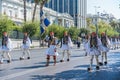 ATHENS, GREECE - SEPTEMBER 16, 2018: Military parade for the Greece. Guards changing ceremony