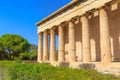 Temple of Hephaestus, Athens, Greece Royalty Free Stock Photo