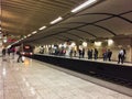 Athens Metro, Speeding Train Approaching, Greece