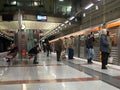 Athens Metro Station Royalty Free Stock Photo