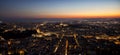 Athens at night, Greece Royalty Free Stock Photo