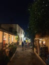 Athens night with Monastiraki square and old Plaka Acropolis hill on foot walking exploring Greece big size high quality prints