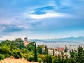 Athena`s panorama from Pnyx hill. Greece.