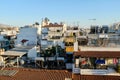 Athens Rooftops with Numerous Solar Water Heaters