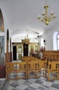 Athens, september 6th: Agia Aikaterini Church interior from Athens in Greece