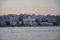 Athens, September 6th: Piraeus Port Panorama at the sunrise from Athens in Greece