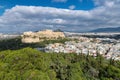 Athens skyline, with Acropolis of Athens