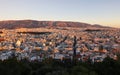 Athens skyline at sunrise from Acropolis, Greece